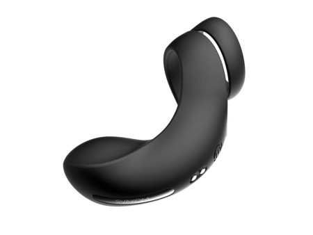 Benedict Anillo Doble y Estimulador de Perineo Negro Benedict Anillo Doble y Estimulador de Perineo Negro