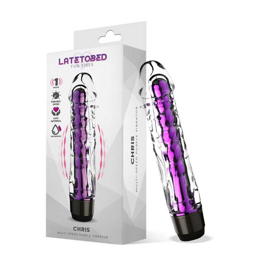 Chris Vibrador Multi Velocidad Purpura