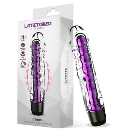 Chris Vibrador Multi Velocidad Purpura