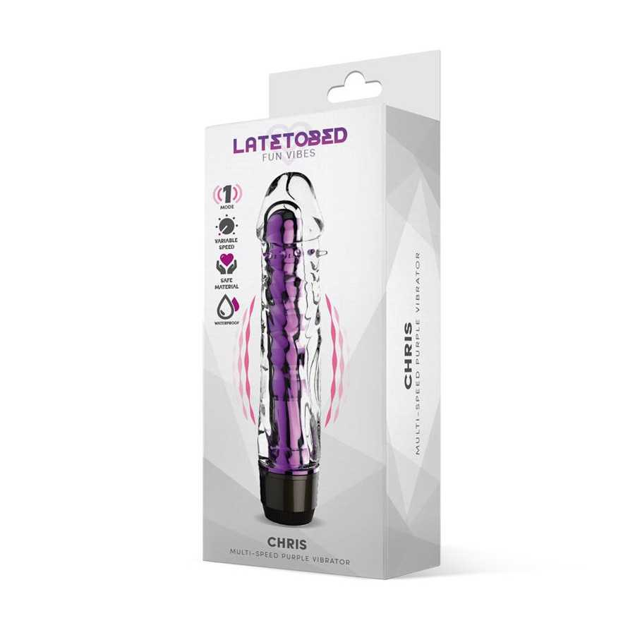 Chris Vibrador Multi Velocidad Purpura