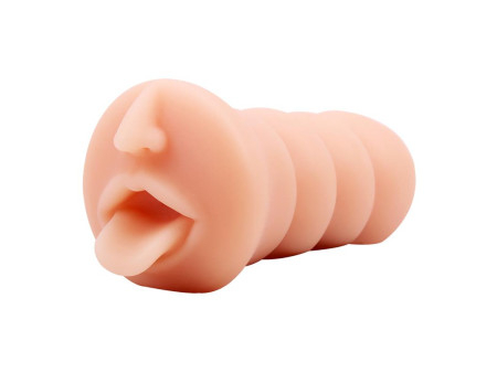 Masturbador Abby Sensual T Skin 15 cm Natural Masturbador Abby Sensual T Skin 15 cm Natural