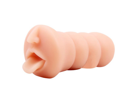 Masturbador Abby Sensual T Skin 15 cm Natural Masturbador Abby Sensual T Skin 15 cm Natural