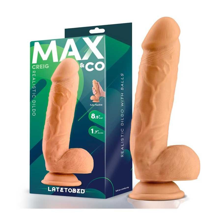 Creig Dildo Realista con Testiculos 85 Natural