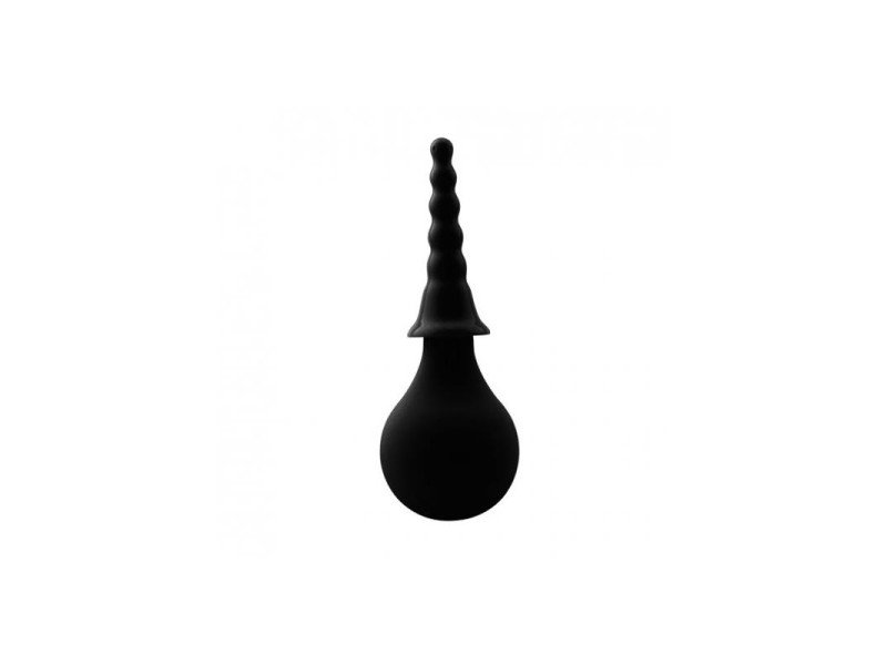 Set Ducha Anal y Funda 15 cm Negro