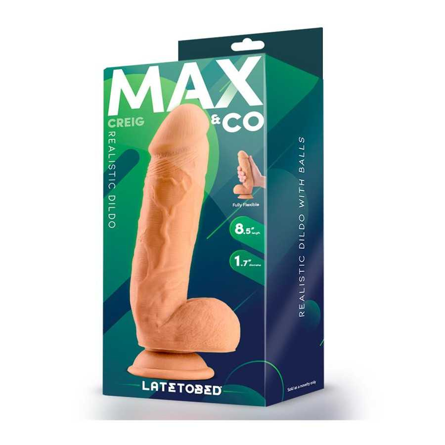 Creig Dildo Realista con Testiculos 85 Natural