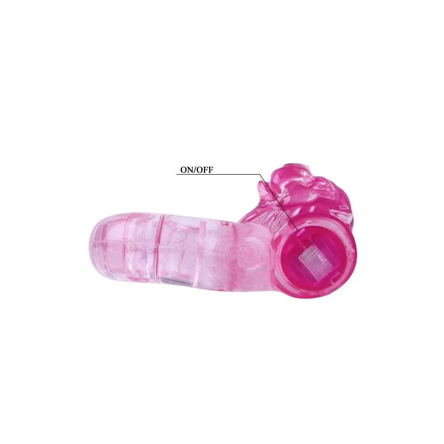 Anillo Vibrador Color Oso Rosa