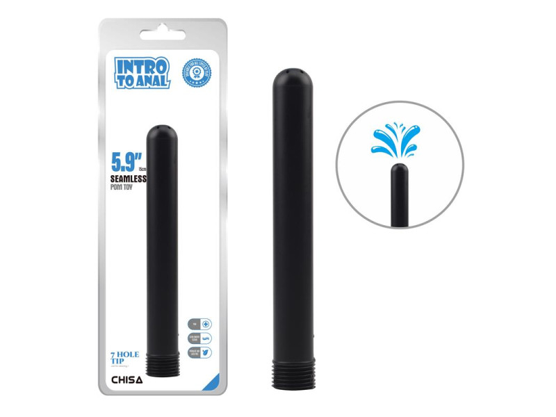 Ducha Anal Cleaner Tube 15 cm Negro