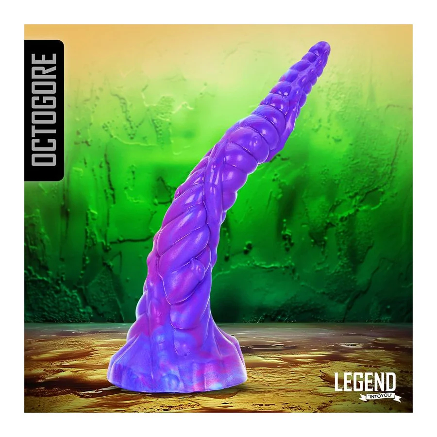 Octogore Dildo Unicornio Silicona Liquida 28 cm