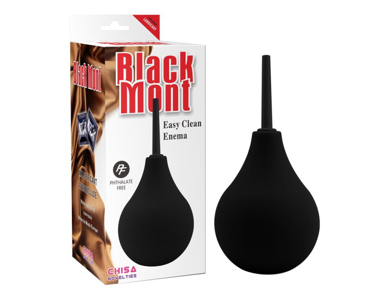 Ducha Anal Easy Clean 17 cm Negro Ducha Anal Easy Clean 17 cm Negro