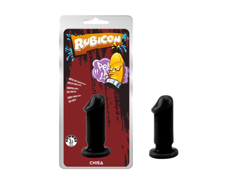 Plug Anal Evil Talla S 9 x 33 cm Negro Plug Anal Evil Talla S 9 x 33 cm Negro