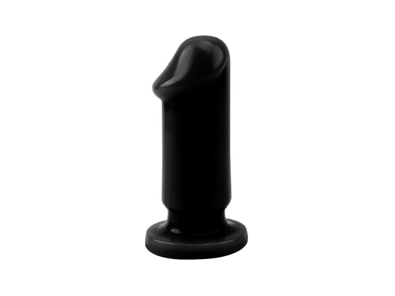 Plug Anal Evil Talla S 9 x 33 cm Negro