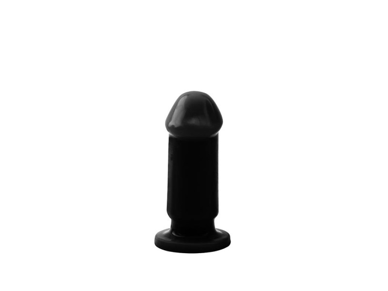 Plug Anal Evil Talla S 9 x 33 cm Negro