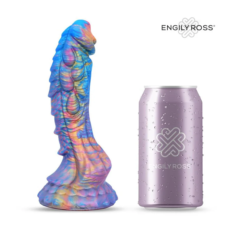 Drakeon Dildo Dragon Silicona Liquida 18 cm