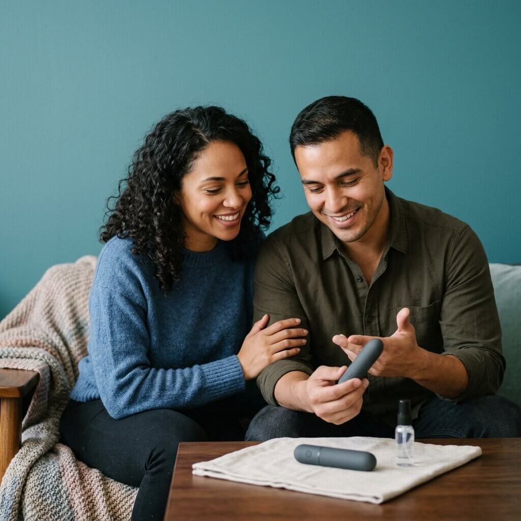Juguetes en pareja sin incomodar
